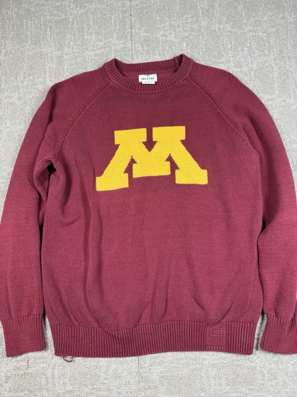 Hillflint University of Minnesota Golden Gophers sweater Adult XL